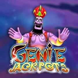Genie Jackpots casino game by Blueprint Gaming – featured logo at Corgibet Casino