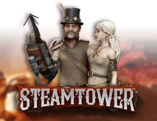 Steam Tower Slot casino game by NetEnt – featured logo at Corgibet Casino