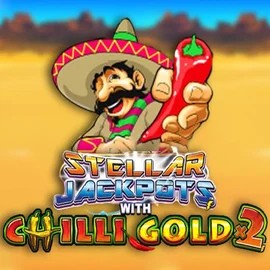 Stellar Jackpots with Chilli Gold x2 online game logo by Lightning Box Game on corgibets.eu
