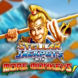 Play Stellar Jackpots with More Monkeys slot by Lightning Box Game on corgibets.eu